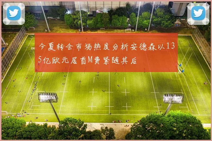 今夏转会市场热度分析安德森以135亿欧元居首M费紧随其后